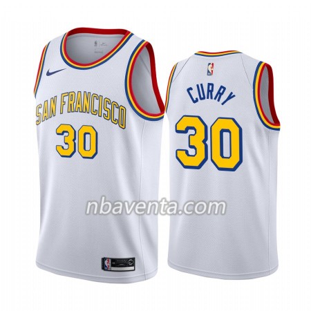 Camiseta Hombre Golden State Warriors Stephen Curry 30 2019-20 Nike Classic Edition Swingman
